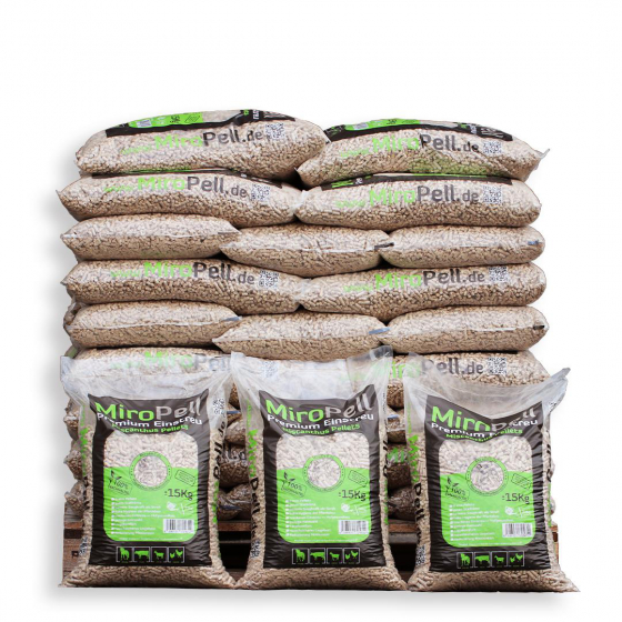 Miscanthus Einstreu Pellets 44x15 kg